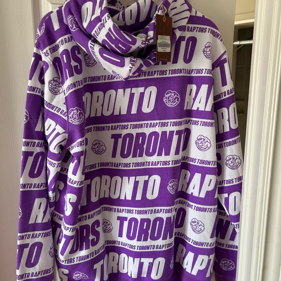Purple Toronto Raptors Hoodie - Picture 3 of 7